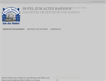 Tablet Screenshot of hotelgossau.ch